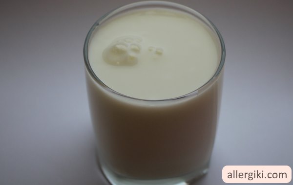 Молочный белок и лактоза - способны вызвать аллергию.